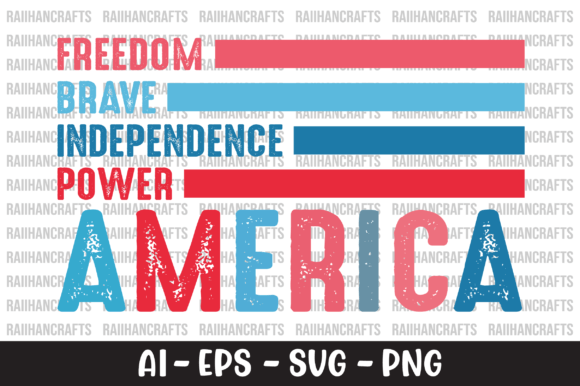 Freedom Brave Independence Power SVG: Graphics and Crafts
