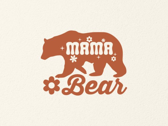 MAMA BEAR SVG Design for Graphics and Crafts