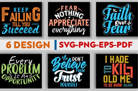 Motivational Design Bundle: Graphics for Crafts and Creative Projects