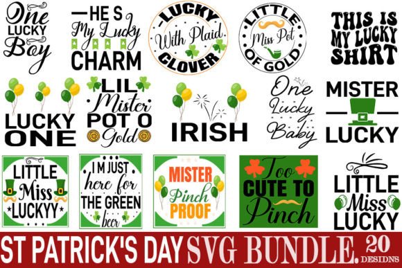 St Patrick's Day Svg Bundle: Graphics and Crafts for Creative Publishing