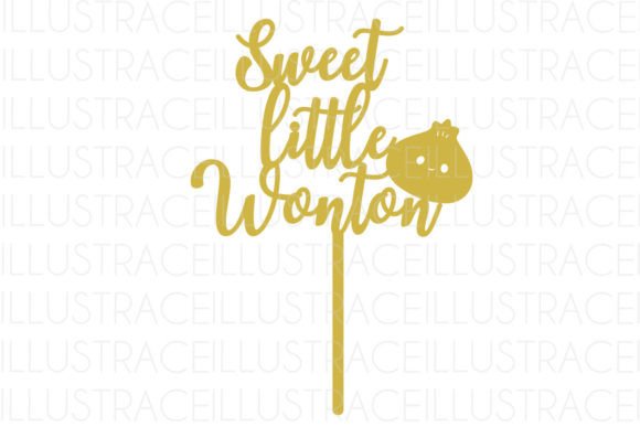 Sweet Little Wonton SVG: Graphics for Crafts